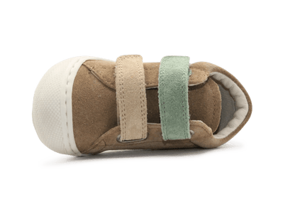 Naturino Eerste Loopschoen Corkel Suede - Bruin - hatshoe