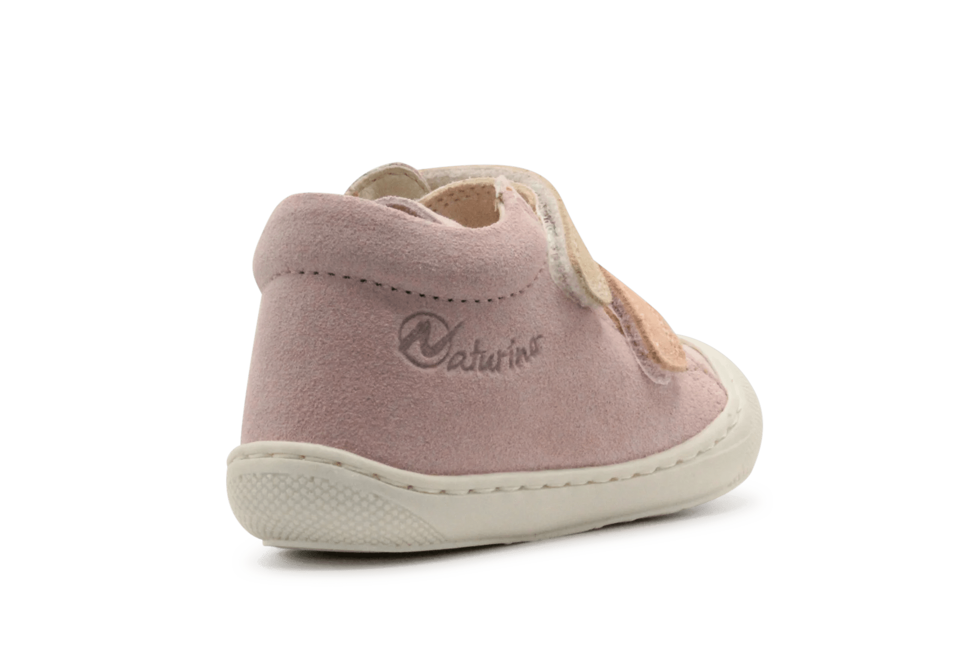 Naturino Eerste Loopschoen Corkel Suede - Roze - hatshoe