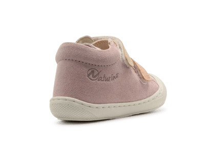 Naturino Eerste Loopschoen Corkel Suede - Roze - hatshoe