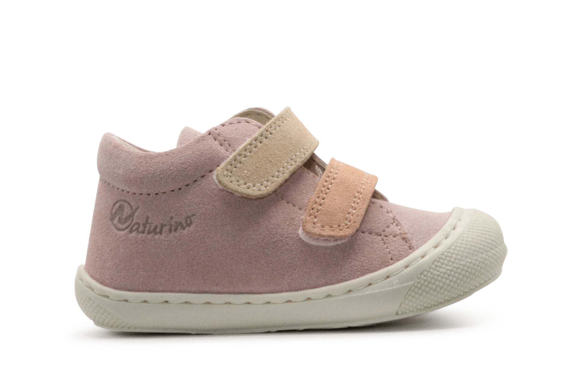 Naturino Eerste Loopschoen Corkel Suede - Roze - hatshoe
