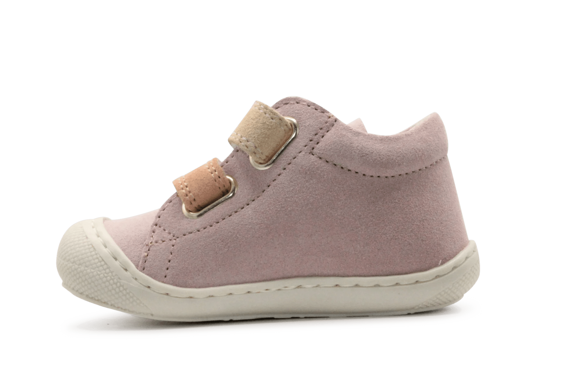 Naturino Eerste Loopschoen Corkel Suede - Roze - hatshoe