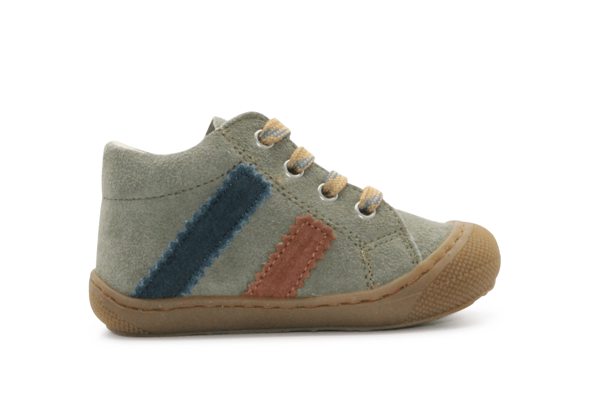 Naturino Eerste Loopschoen Macks 2 - Olijfgroen - hatshoe