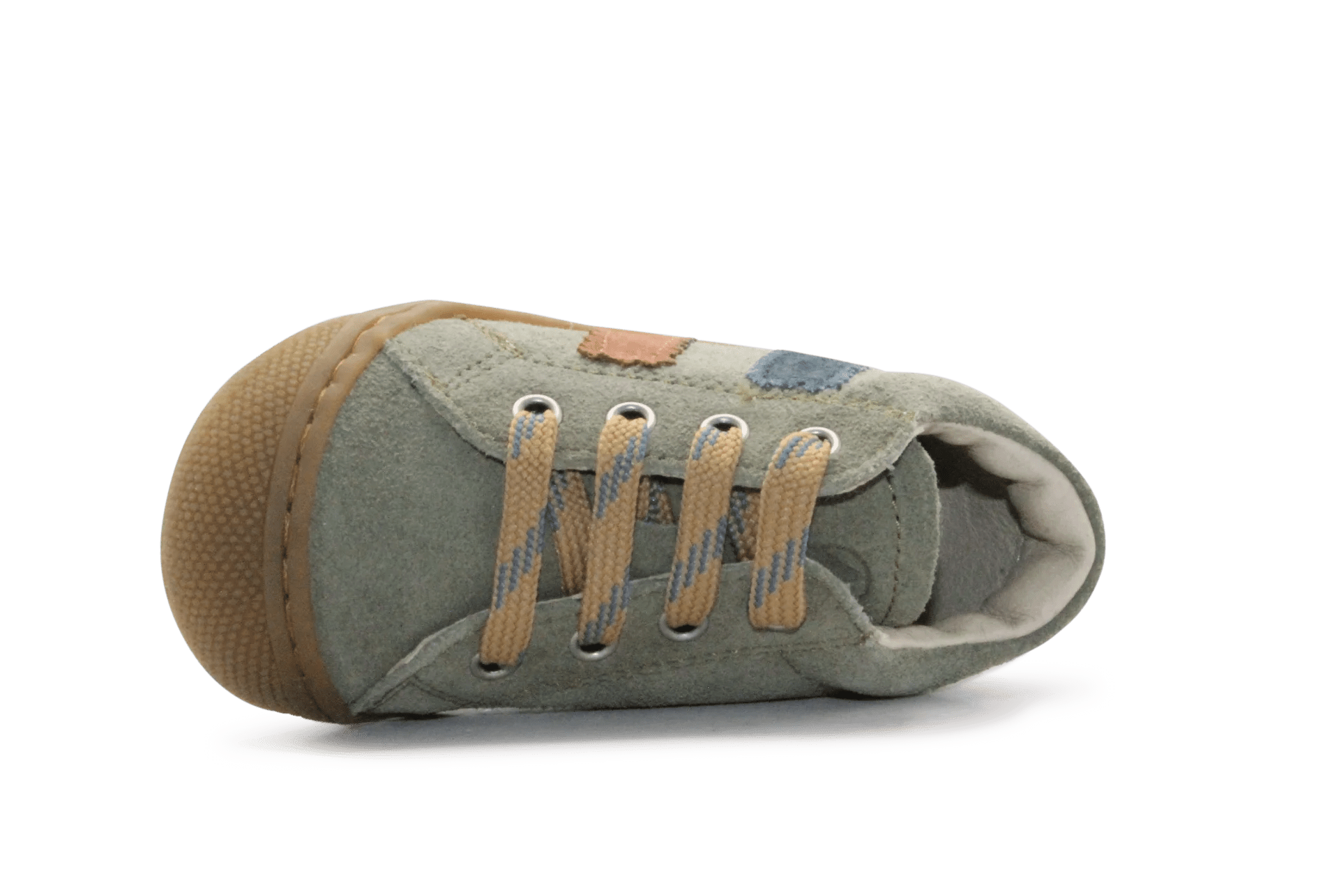 Naturino Eerste Loopschoen Macks 2 - Olijfgroen - hatshoe