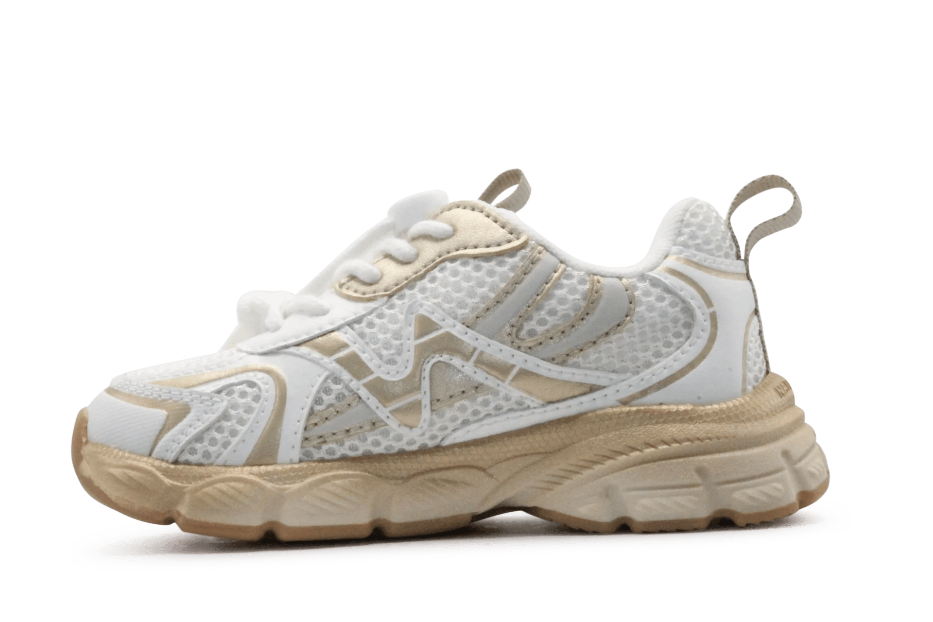 Naturino Wave Meisjes Sneaker - Goud - hatshoe