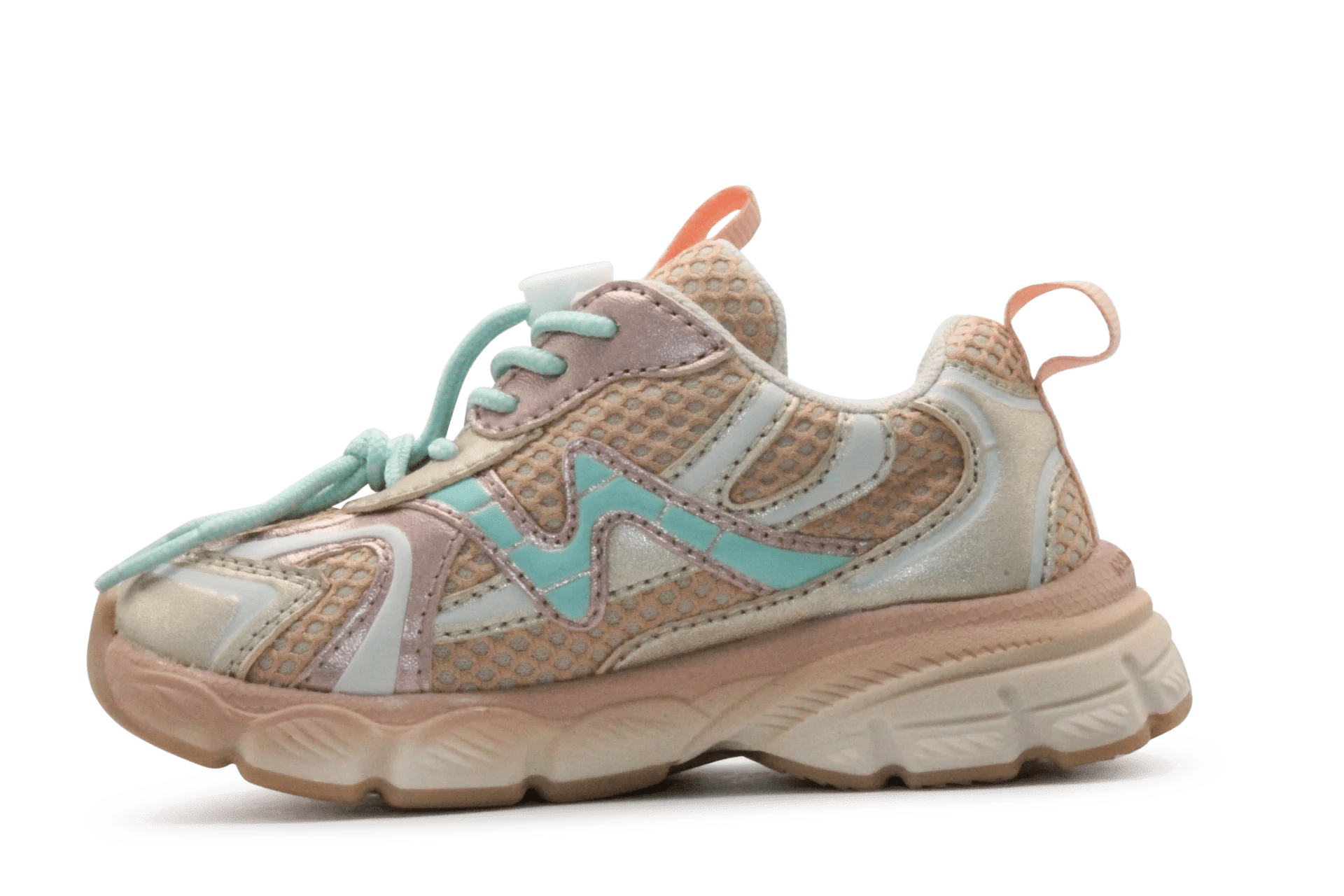 Naturino Wave Meisjes Sneaker - Rose Mint
