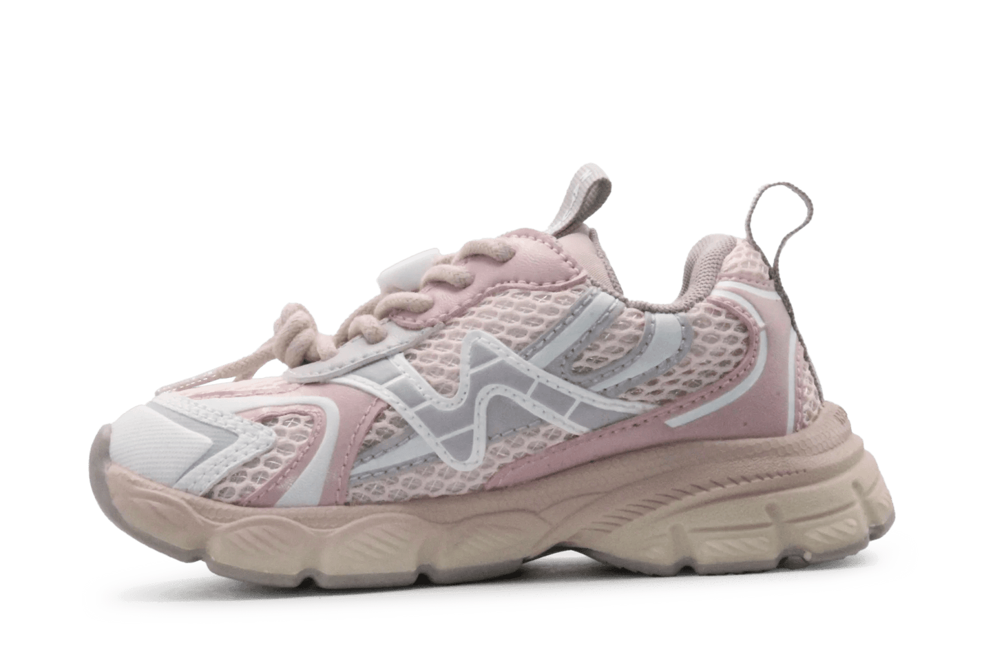 Naturino Wave Meisjes Sneaker - Roze - hatshoe
