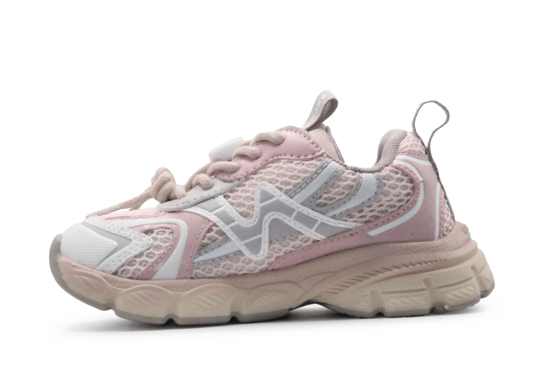 Naturino Wave Meisjes Sneaker - Roze - hatshoe