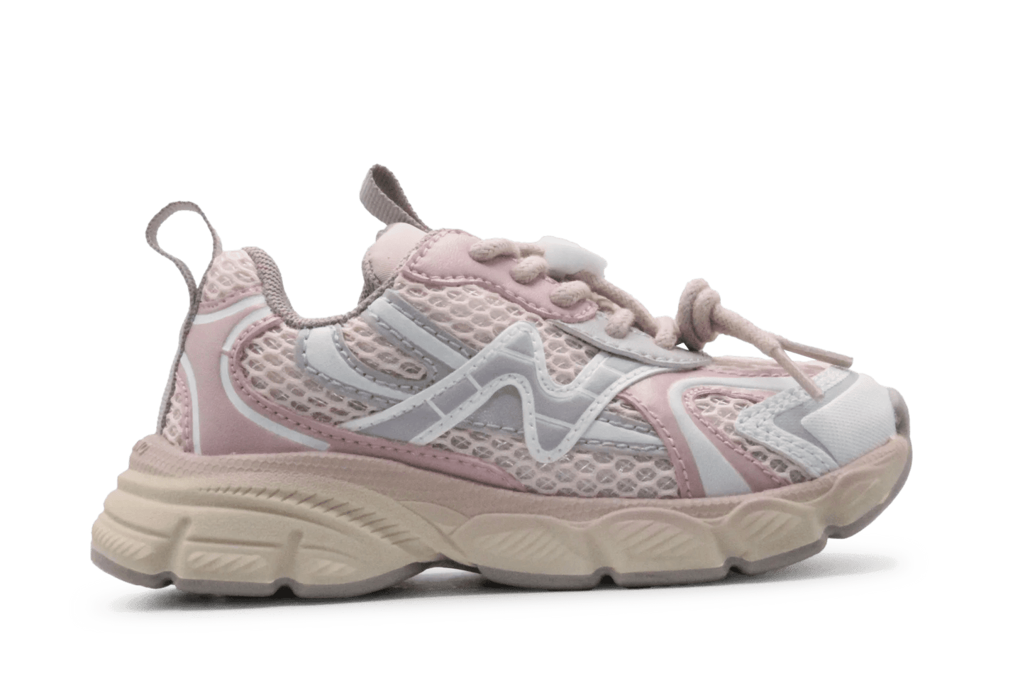 Naturino Wave Meisjes Sneaker - Roze - hatshoe