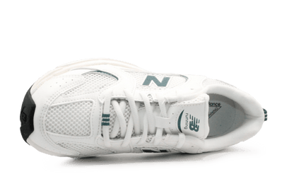 New Balance 530 Sneaker Elastiek - Wit Groen - hatshoe