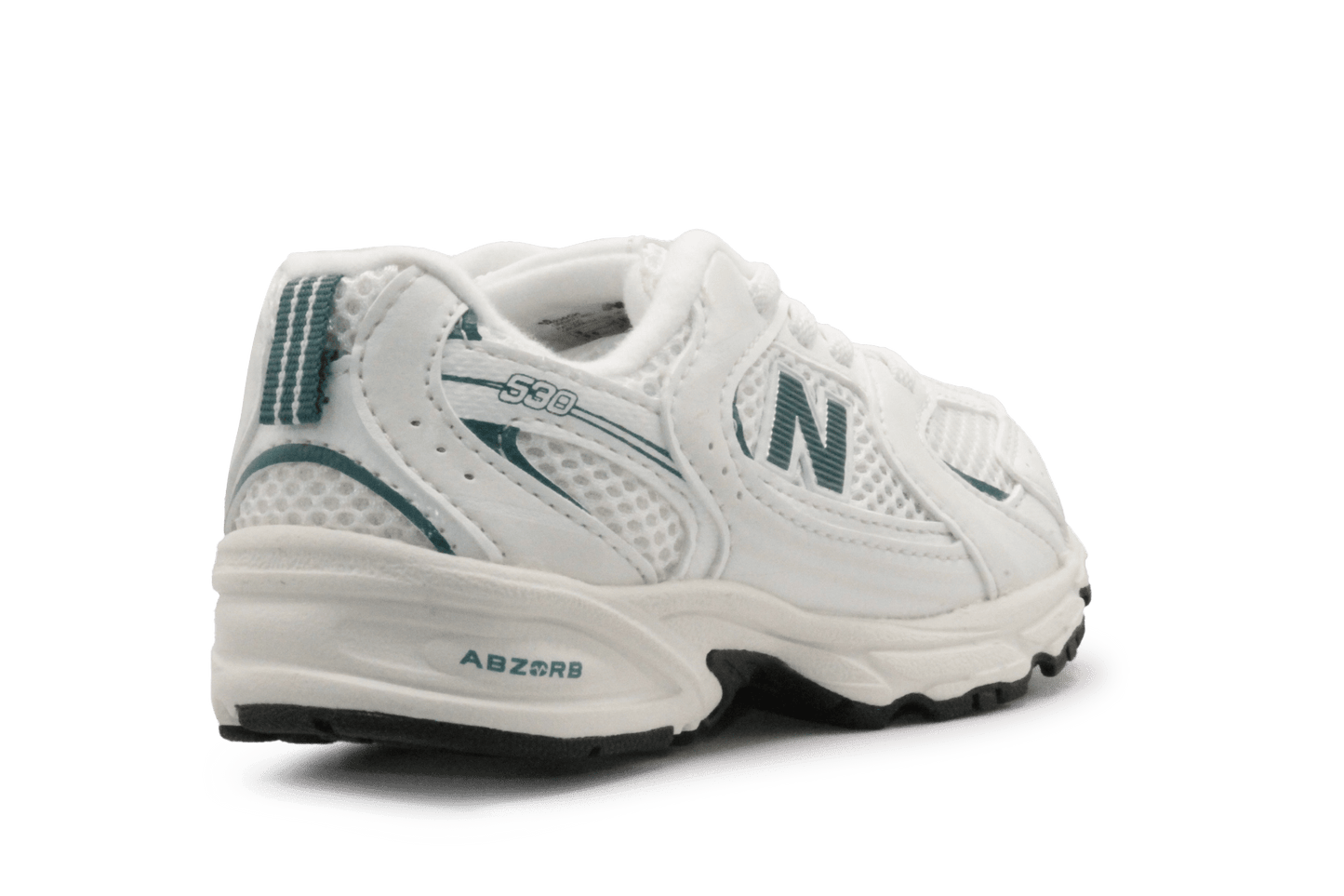 New Balance 530 Sneaker Veter - Wit Groen - hatshoe