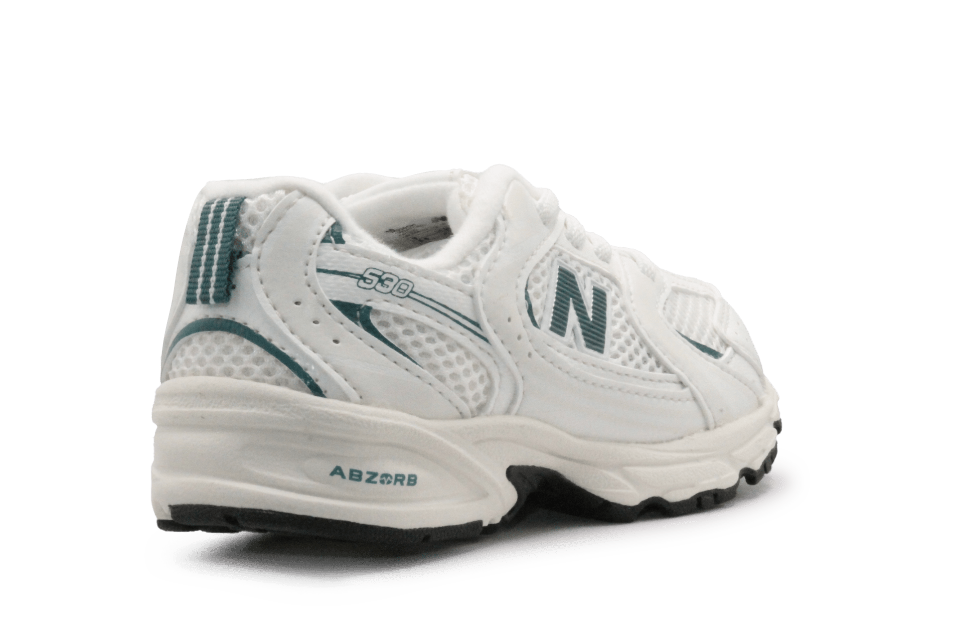 New Balance 530 Sneaker Veter - Wit Groen - hatshoe