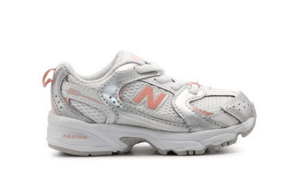 New Balance - Sneaker 530 Silver Metallic Pink Toddler - hatshoe