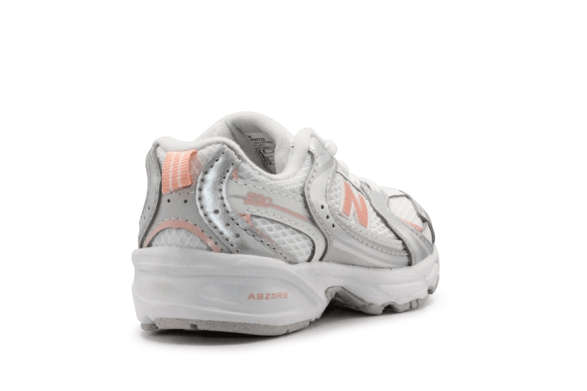 New Balance - Sneaker 530 Silver Metallic Pink Toddler - hatshoe