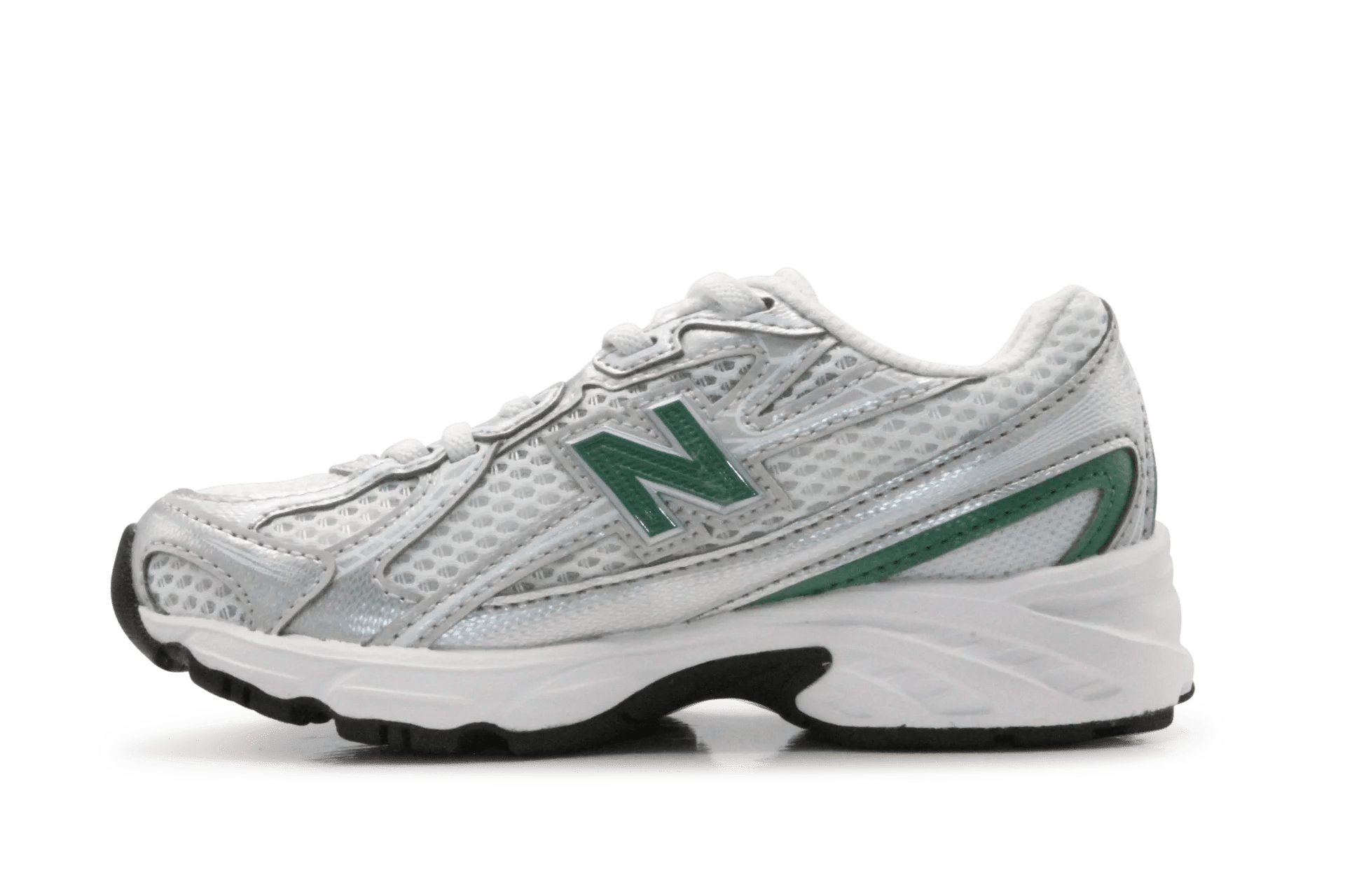 New Balance - Sneaker 740 Silver Metallic Green Kids