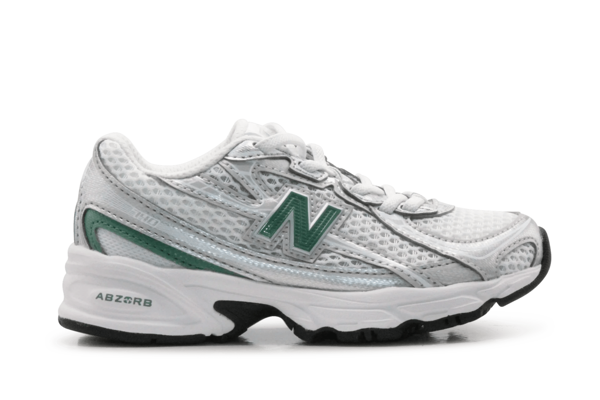 New Balance - Sneaker 740 Silver Metallic Green Kids