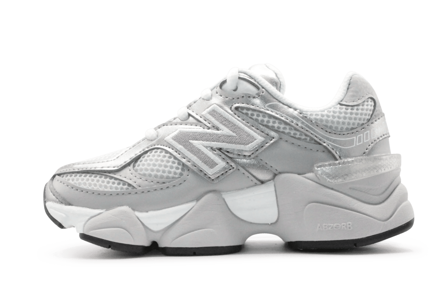 New Balance - Sneaker 9060 Silver Kids - hatshoe