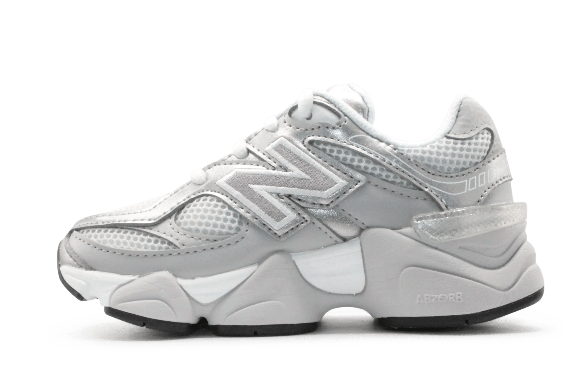 New Balance - Sneaker 9060 Silver Kids - hatshoe