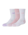 New Balance - Sokken Youth Active Crew Socks 3 - Roze - hatshoe