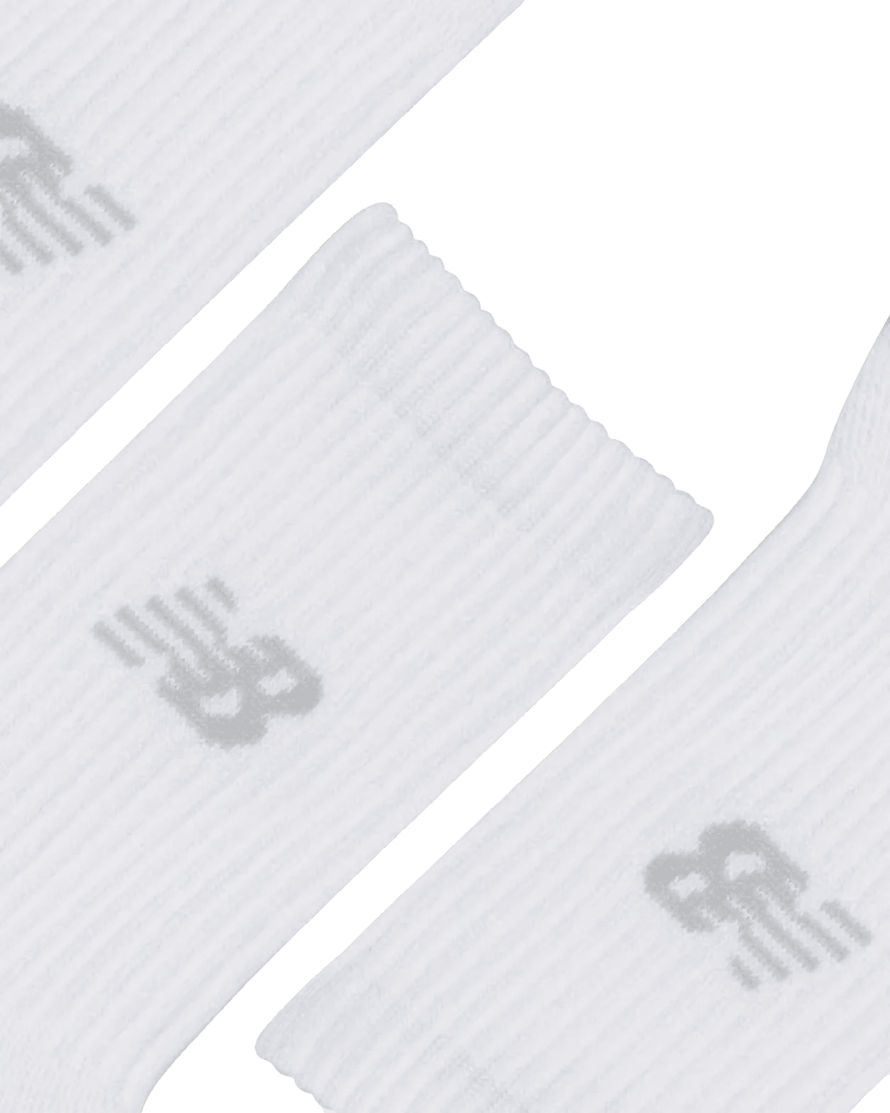 New Balance - Sokken Youth Active Crew Socks 3 - Wit - hatshoe