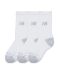 New Balance - Sokken Youth Active Crew Socks 3 - Wit - hatshoe
