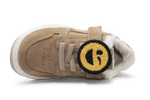 Nubikk Klittenband Schoen Basket Teddy Jr - Beige - hatshoe