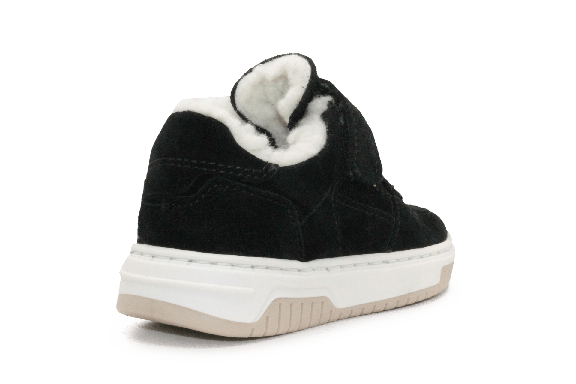 Nubikk Klittenband Schoen Basket Teddy Jr - Zwart