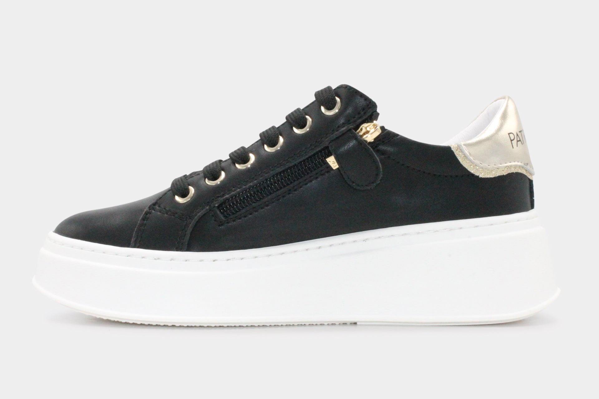 Patrizia Pepe Veterschoen PJ303 - Zwart