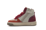 Pinocchio Meisjes Sneaker P1301 - Roze Oranje - hatshoe