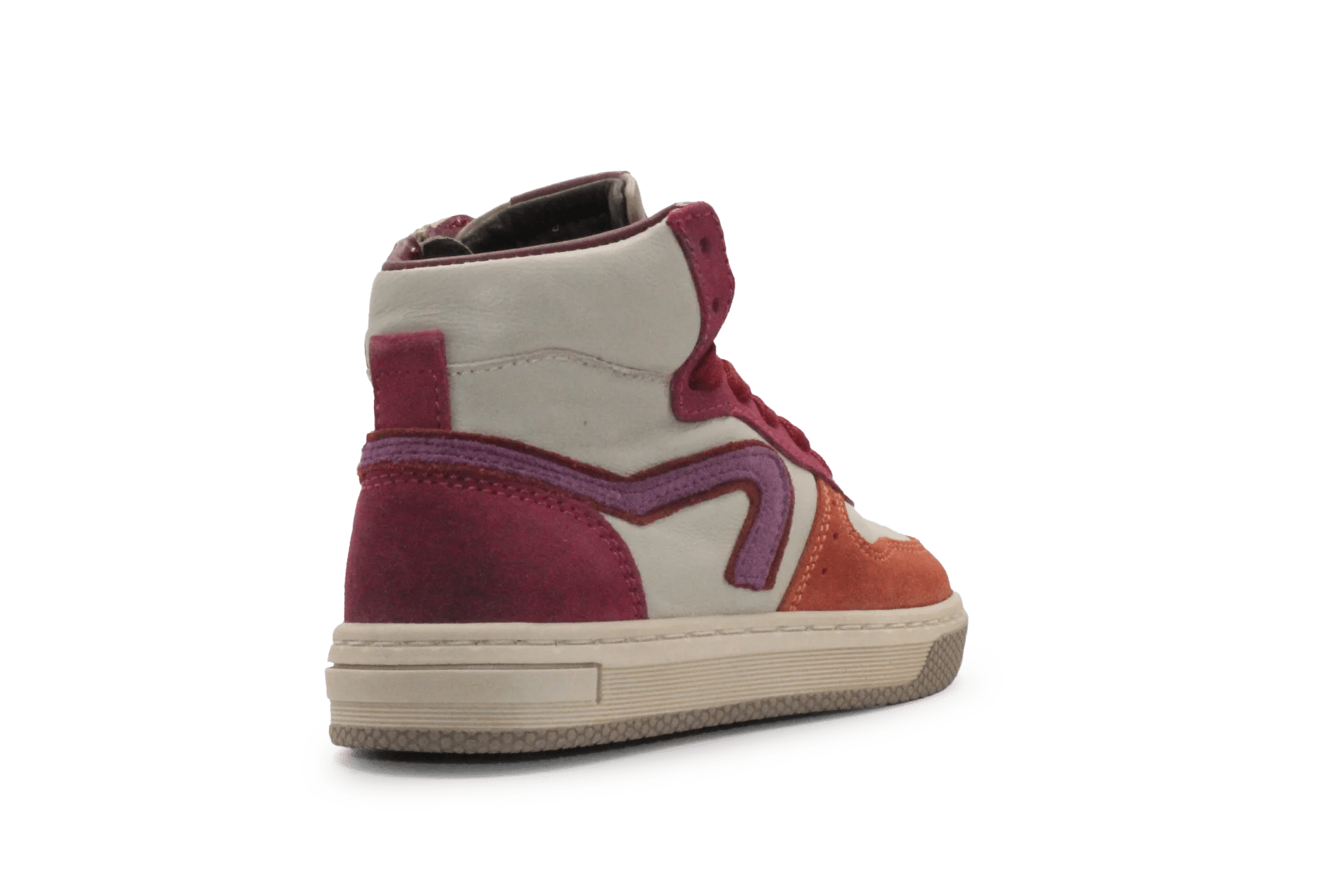 Pinocchio Meisjes Sneaker P1301 - Roze Oranje - hatshoe