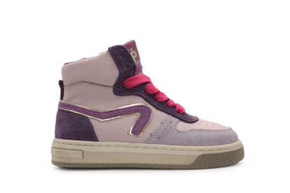 Pinocchio Meisjes Sneaker P1301 - Roze Paars - hatshoe
