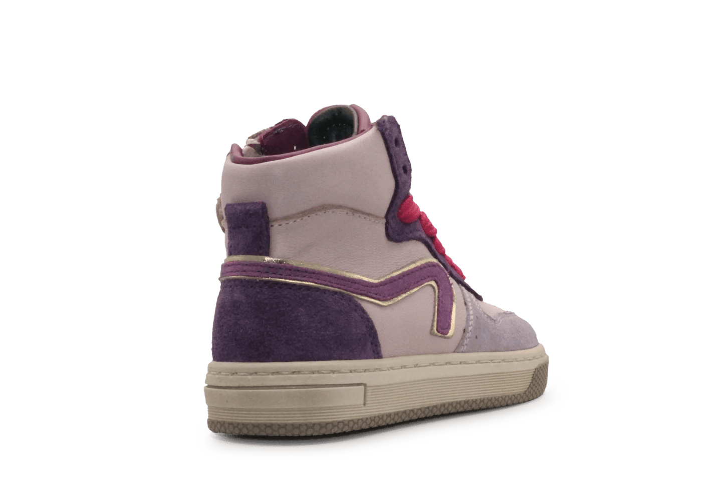 Pinocchio Meisjes Sneaker P1301 - Roze Paars - hatshoe