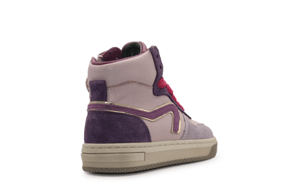 Pinocchio Meisjes Sneaker P1301 - Roze Paars - hatshoe