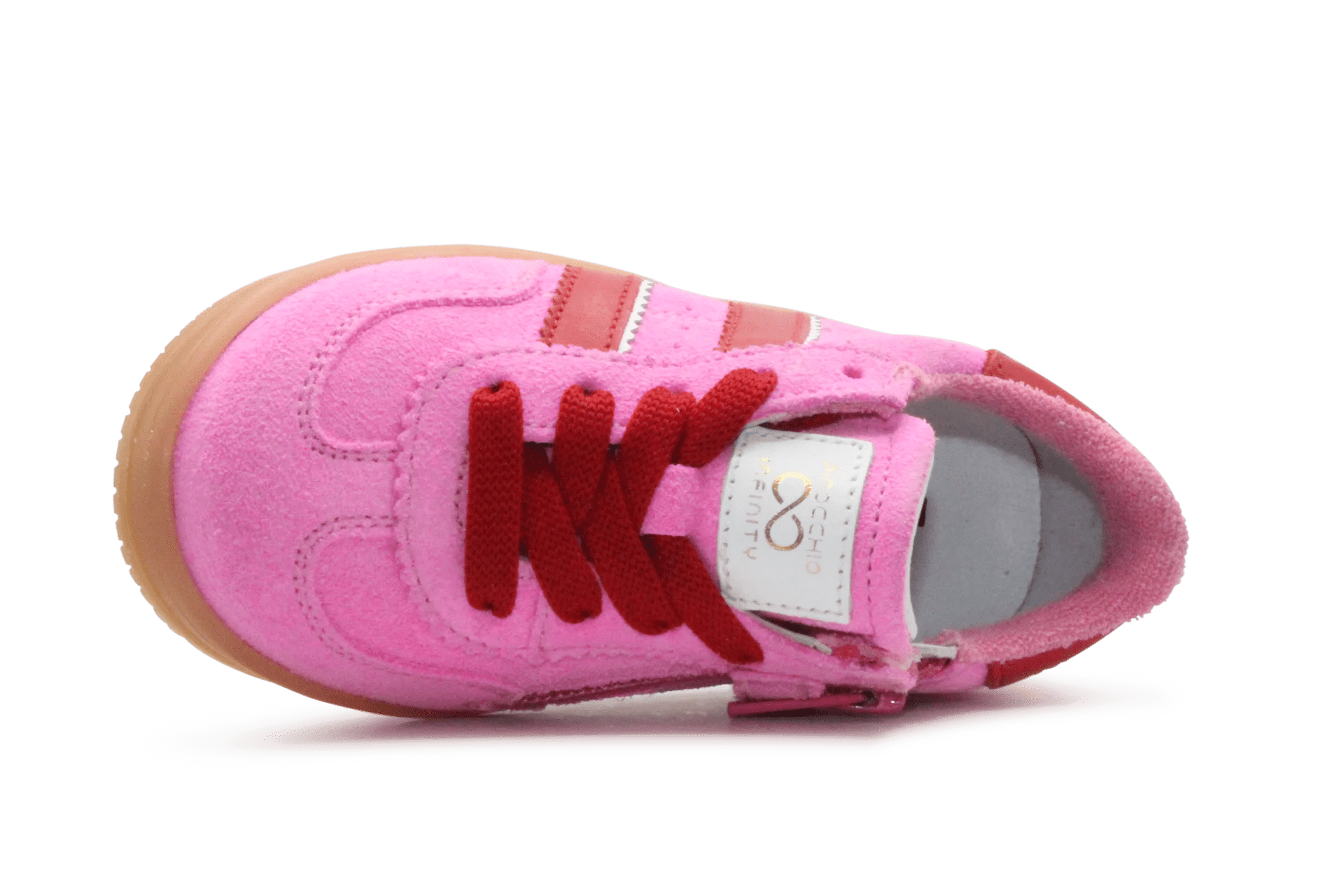 Pinocchio Meisjes Sneaker P1500 - Fuchsia - hatshoe