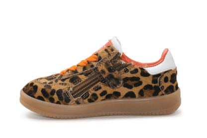 Pinocchio Meisjes Sneaker P1500 - Panter Print - hatshoe