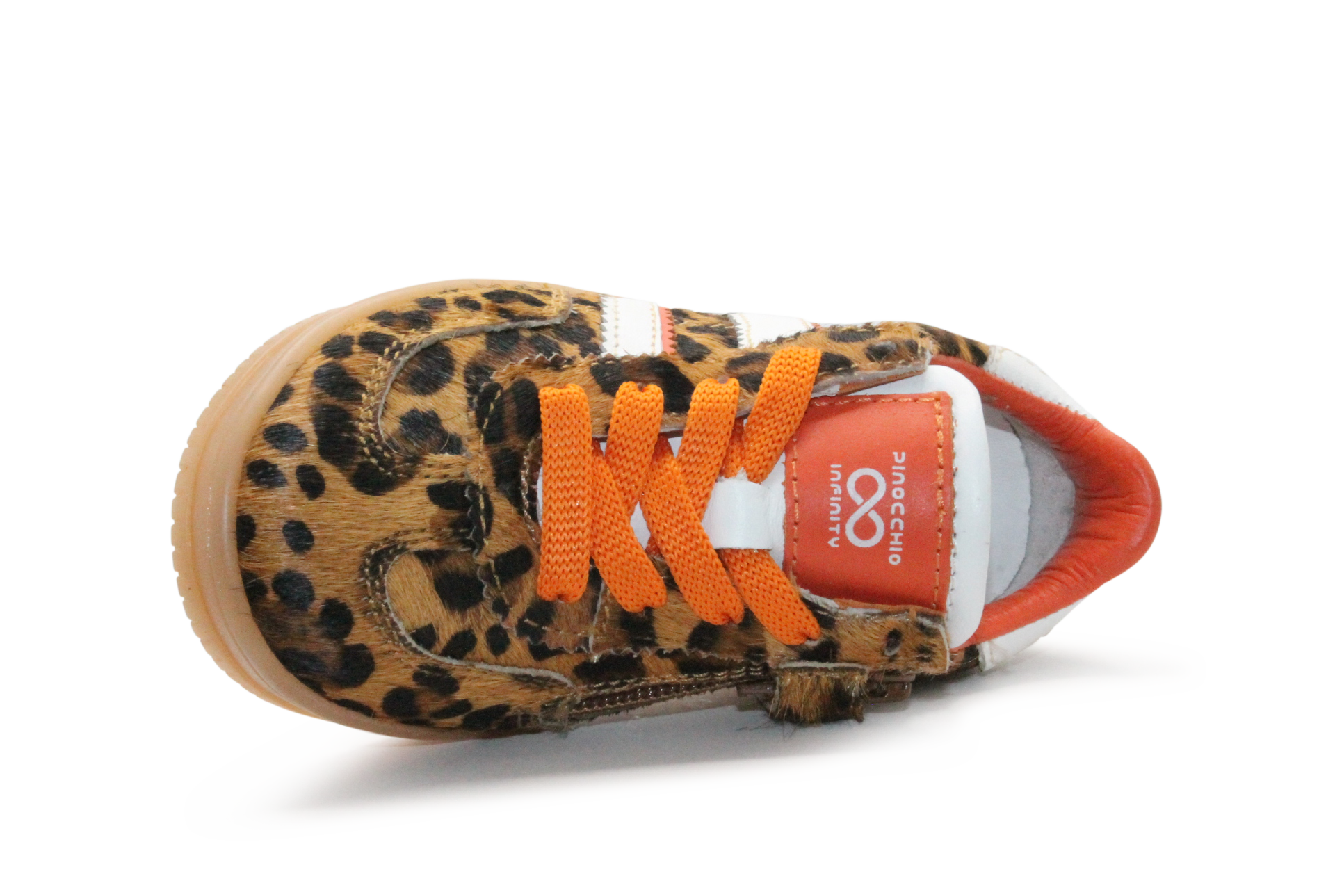 Pinocchio Meisjes Sneaker P1500 - Panter Print - hatshoe