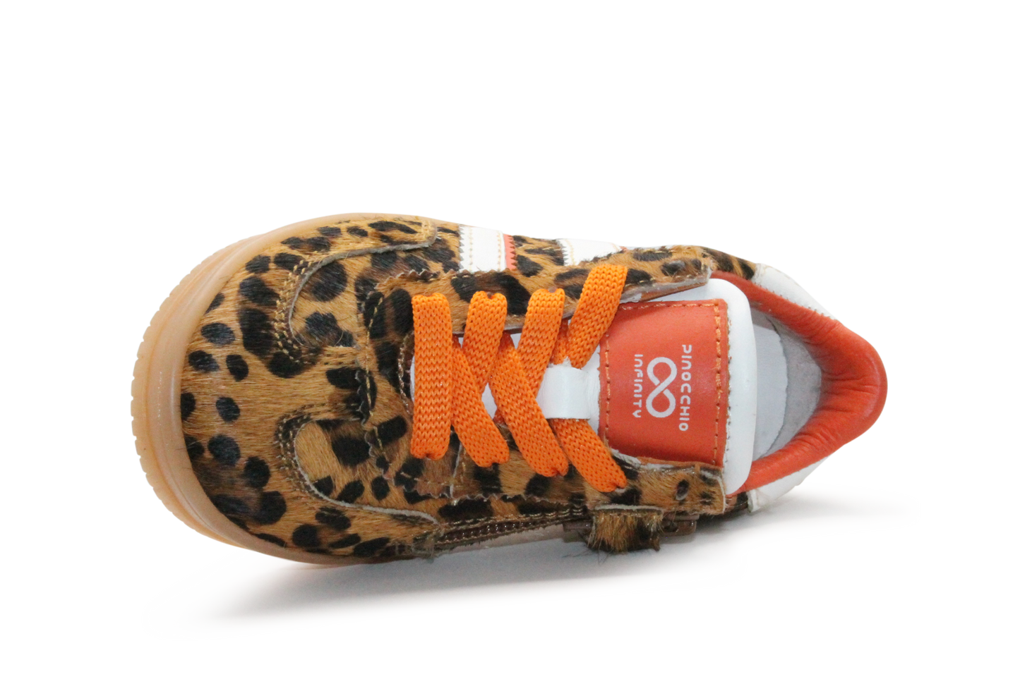 Pinocchio Meisjes Sneaker P1500 - Panter Print - hatshoe