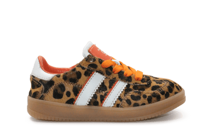 Pinocchio Meisjes Sneaker P1500 - Panter Print - hatshoe