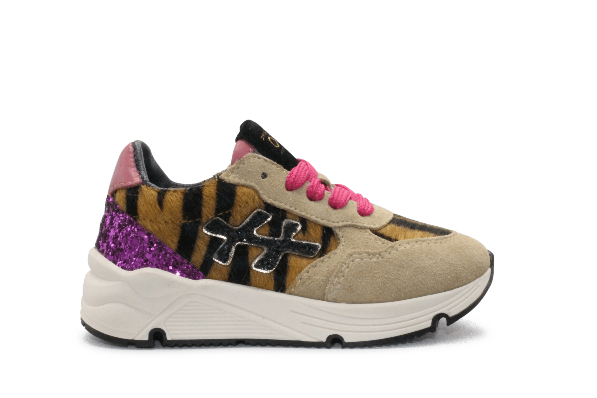 Pinocchio Meisjes Sneaker P1896 - Panter