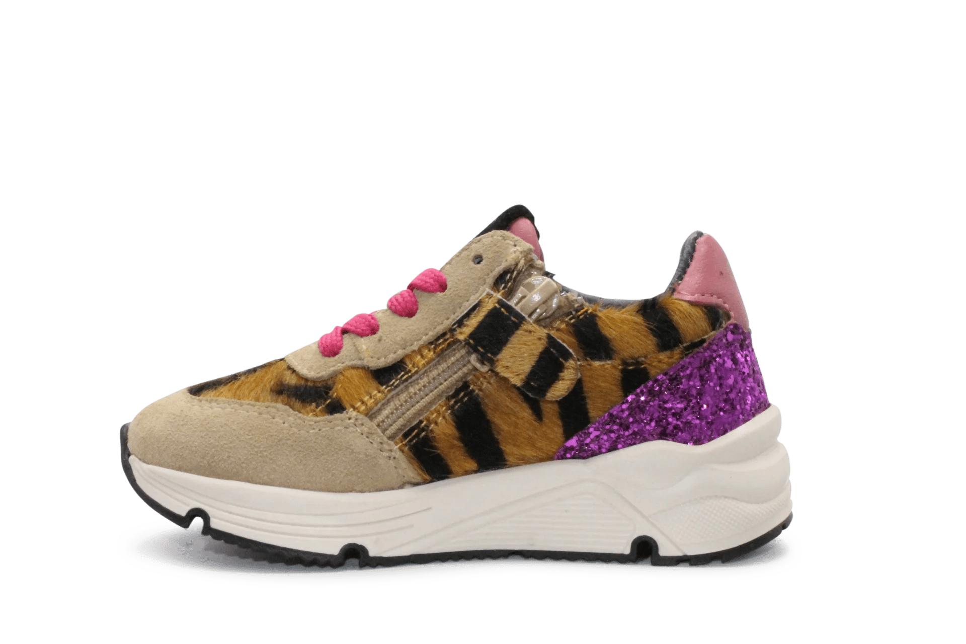 Pinocchio Meisjes Sneaker P1896 - Panter