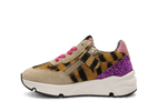 Pinocchio Meisjes Sneaker P1896 - Panter - hatshoe
