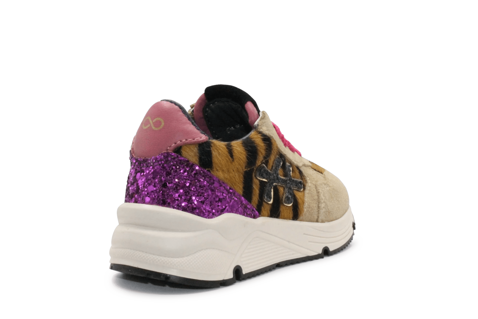 Pinocchio Meisjes Sneaker P1896 - Panter