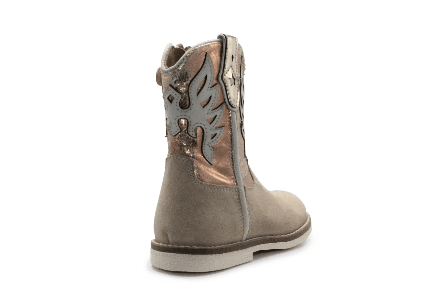 Pinocchio Meisjes Western Laarsje 1524 - Beige - hatshoe