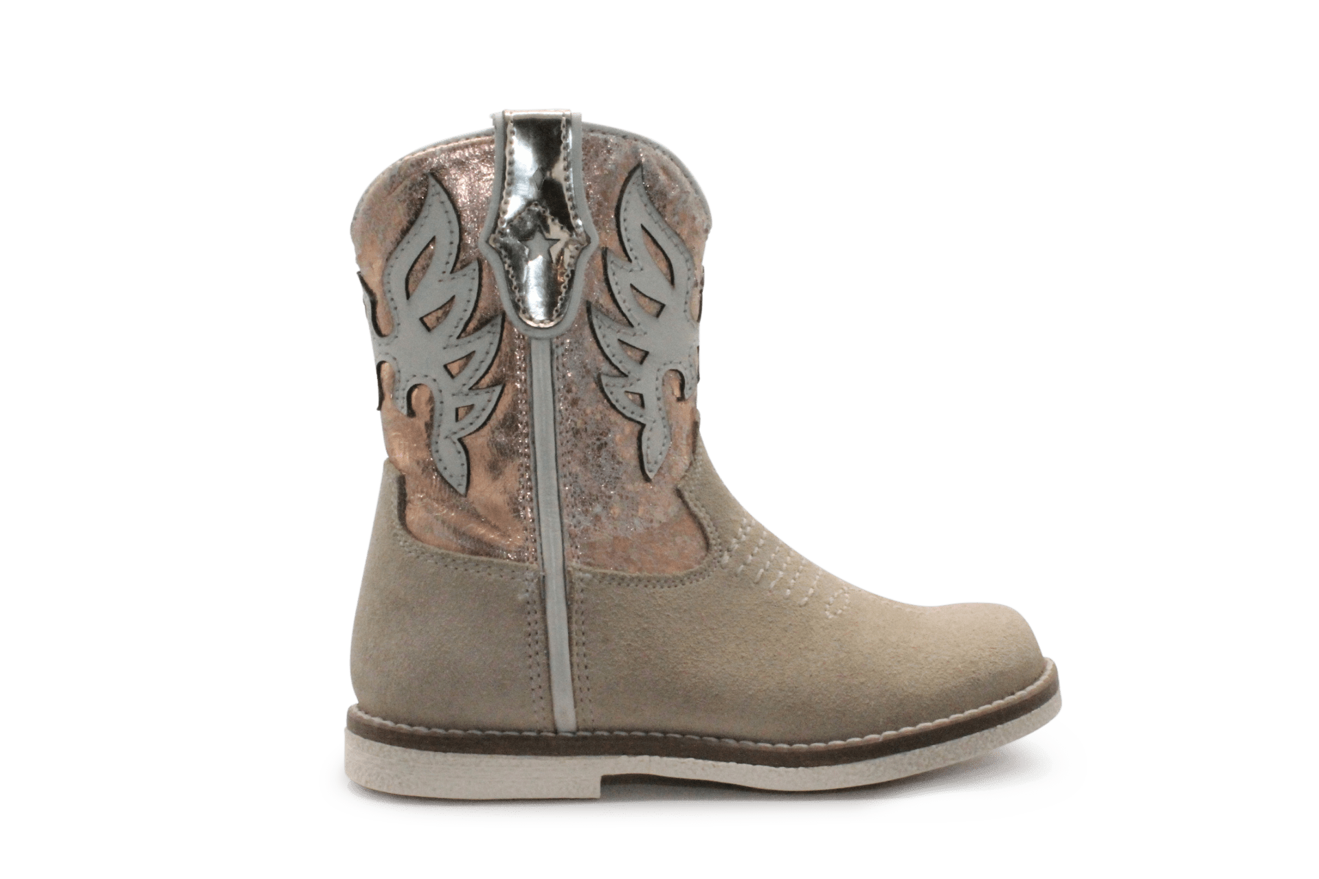 Pinocchio Meisjes Western Laarsje 1524 - Beige - hatshoe