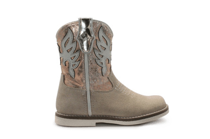 Pinocchio Meisjes Western Laarsje 1524 - Beige - hatshoe