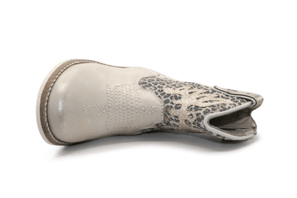 Pinocchio Meisjes Western Laarsje 1524 - Panter Platina - hatshoe