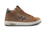 Pinocchio P1109 Jongens Veterschoenen Bruin Leer met Rits - hatshoe