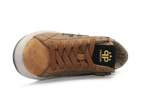 Pinocchio P1109 Jongens Veterschoenen Bruin Leer met Rits - hatshoe
