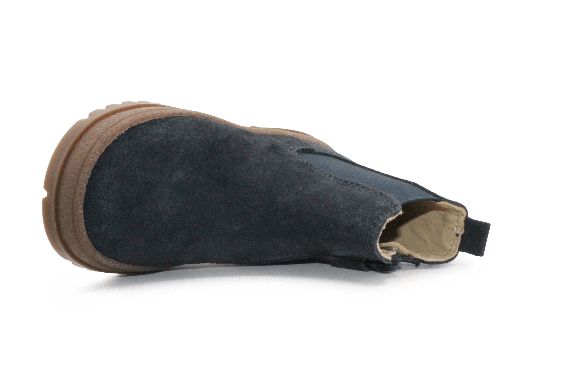 Pinocchio P1159 Kinder Chelsea Boots Blauw Suède Enkellaarsjes - hatshoe