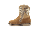 Pinocchio P1700 Western Laarsje Bruin Suède – Meisjes - hatshoe