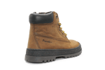 Pinocchio P1704 Jongens Boots Bruin Nubuck met Veters en Rits - hatshoe